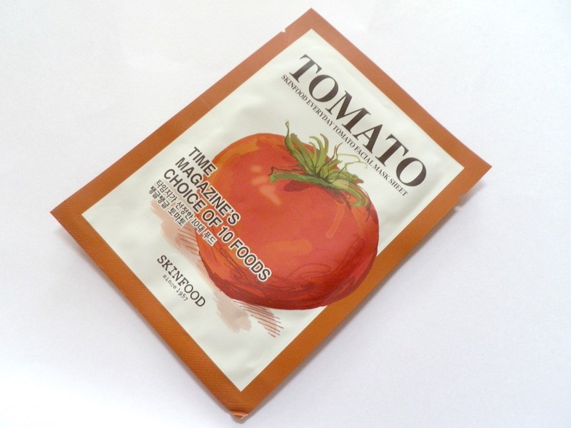 Skin Food Everyday Tomato Facial Mask Sheet packet