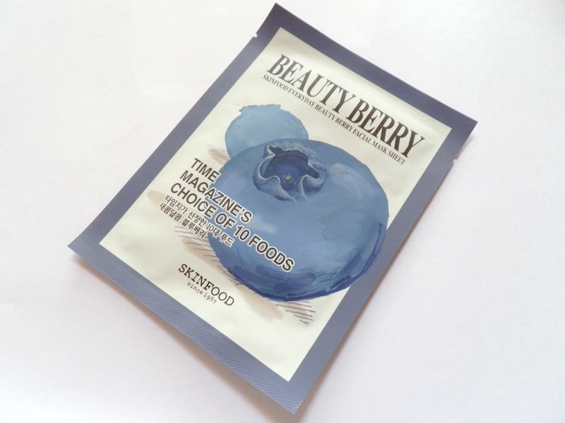 SkinFood Everyday Beauty Berry Facial Mask Sheet Review