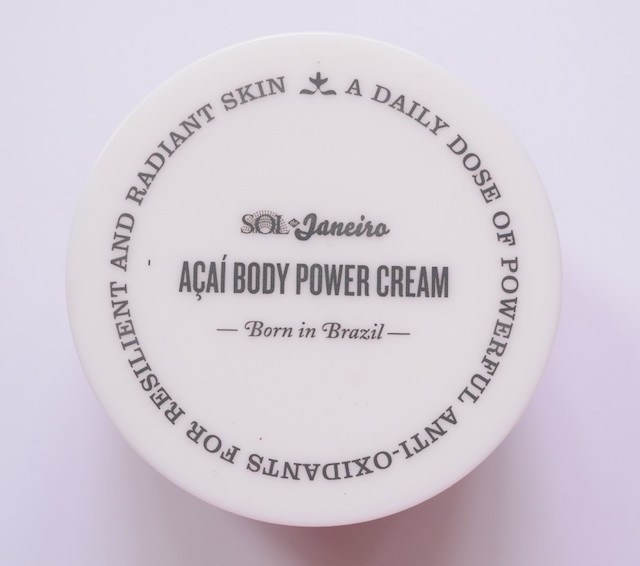 Sol de Janeiro Acai Body Power Cream label