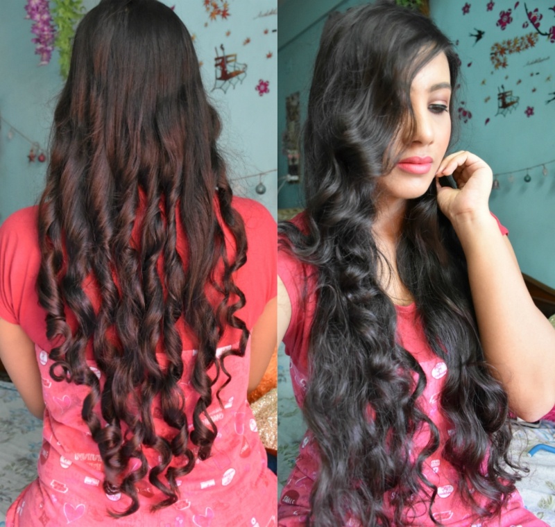 Step by Step Hair Tutorial How to get Heatless Soft Curls