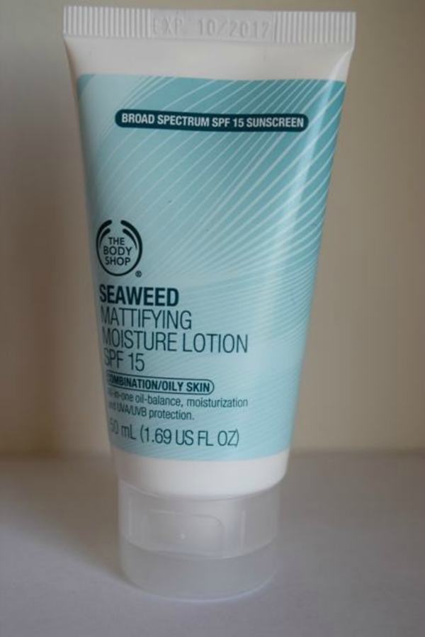 The Body Shop Seaweed Mattifying Moisture Lotion SPF-15 Review