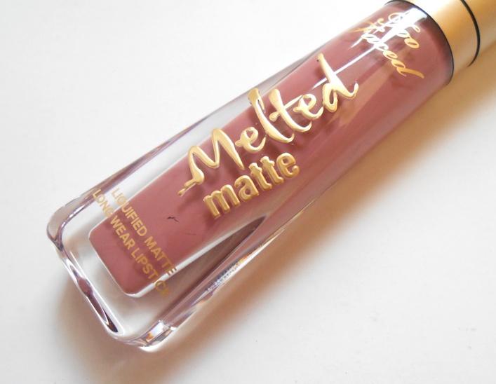Too Faced Melted Matte Liquified Long Wear Matte Lipstick Queen B tube