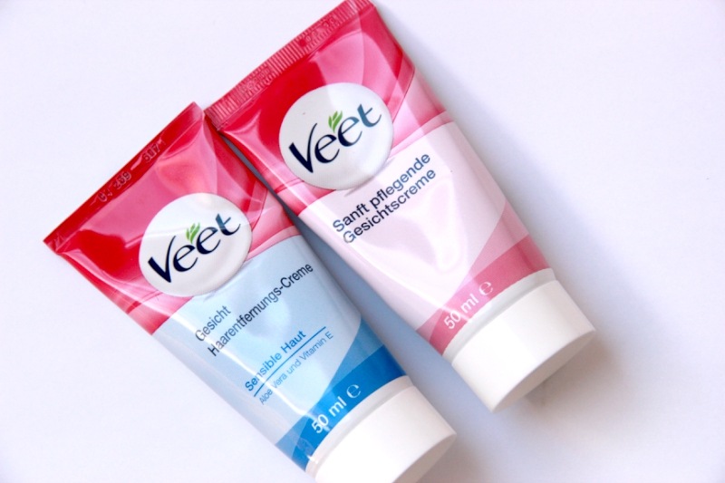 Veet Face Hair Removal Kit Sensitive Skin Tubes