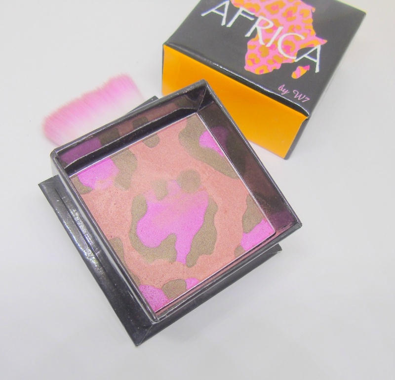 W7 Africa Multi Bronzing Face Powder Review Close up