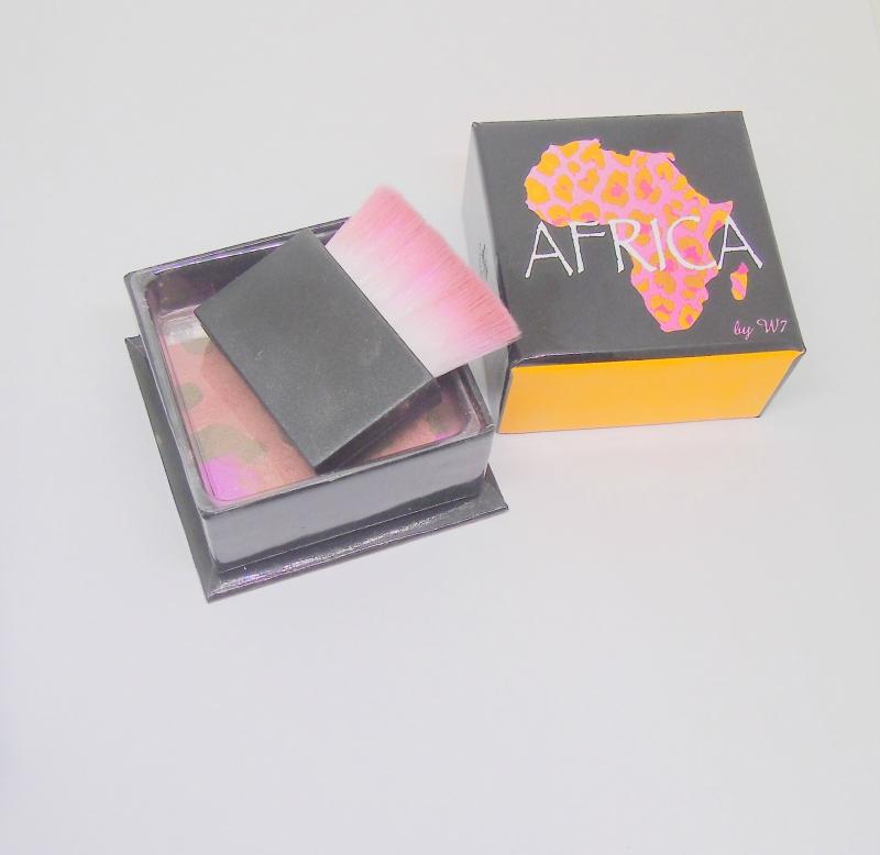 W7 Africa Multi Bronzing Face Powder Review Open box