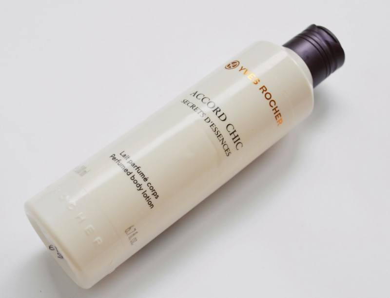 Yves Rocher Accord Chic Secrets d'Essences Perfumed Body Lotion Review