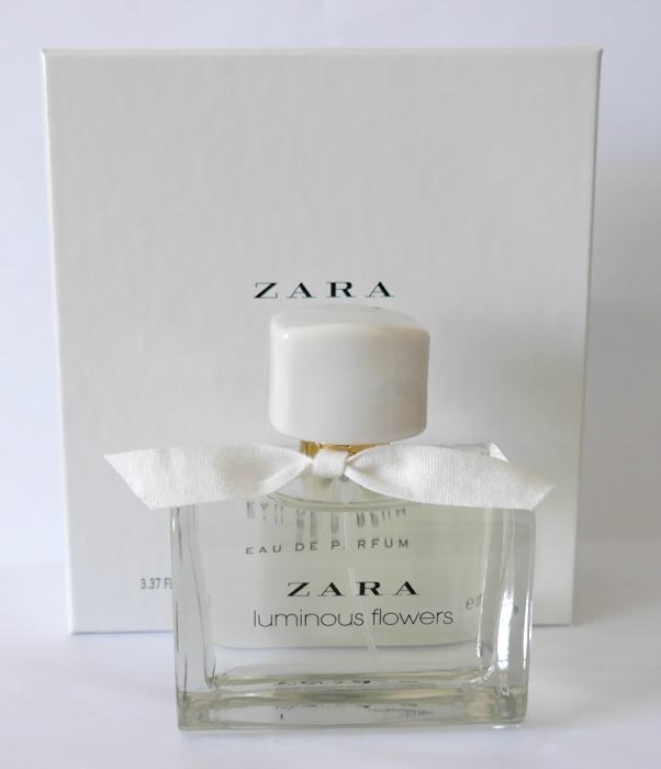 Zara Luminous Flowers Eau de Parfum Packaging