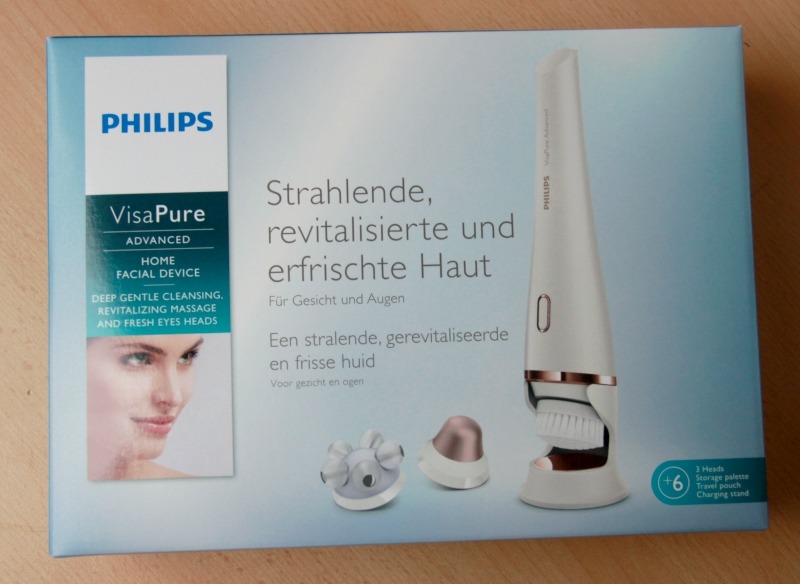 Philips VisaPure Advanced Home Facial Device Attachment packaging