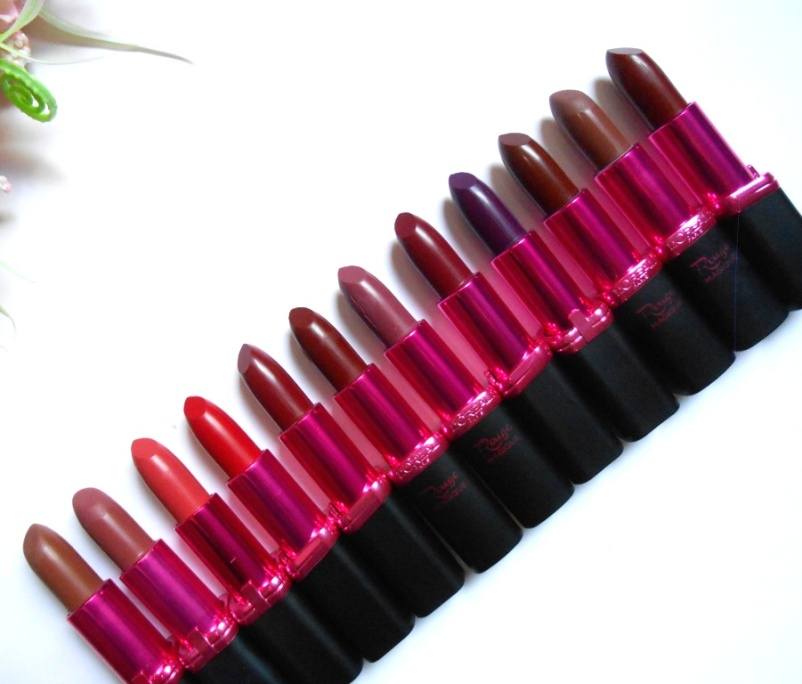 12 Loreal Paris Rouge Magique Lipsticks in a row