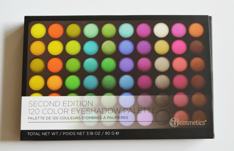 BH Cosmetics Second Edition 120 Color Eyeshadow Palette Review Box