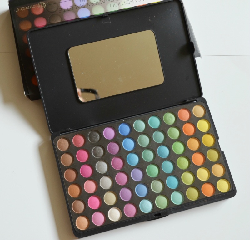 BH Cosmetics Second Edition 120 Color Eyeshadow Palette Review Mirror