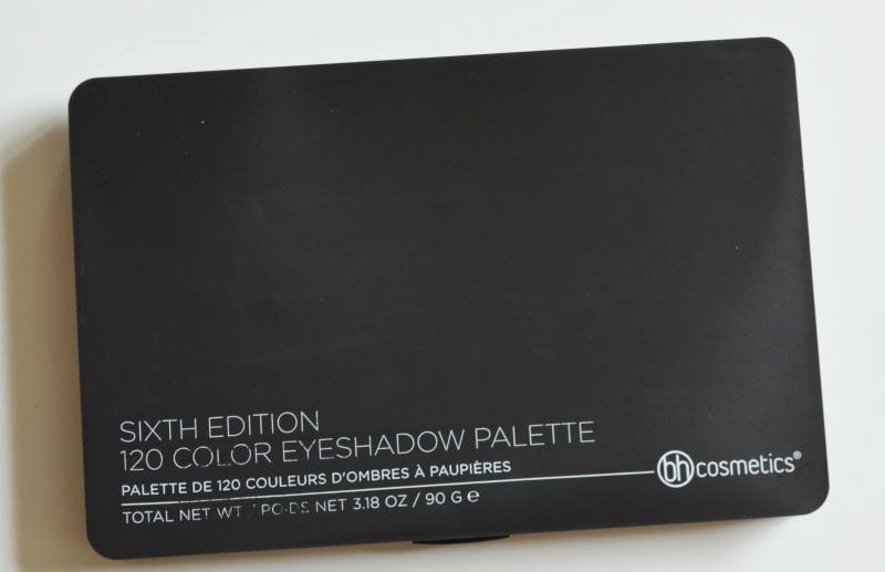 BH Cosmetics Sixth Edition 120 Color Eyeshadow Palette Review Box
