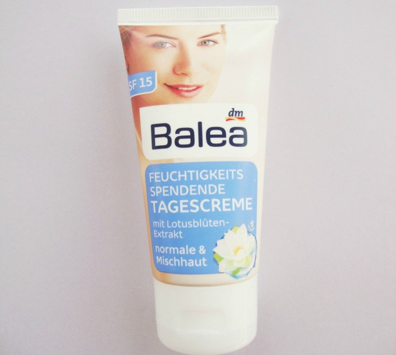 Balea Moisturizing Day Cream with SPF 15 Tube