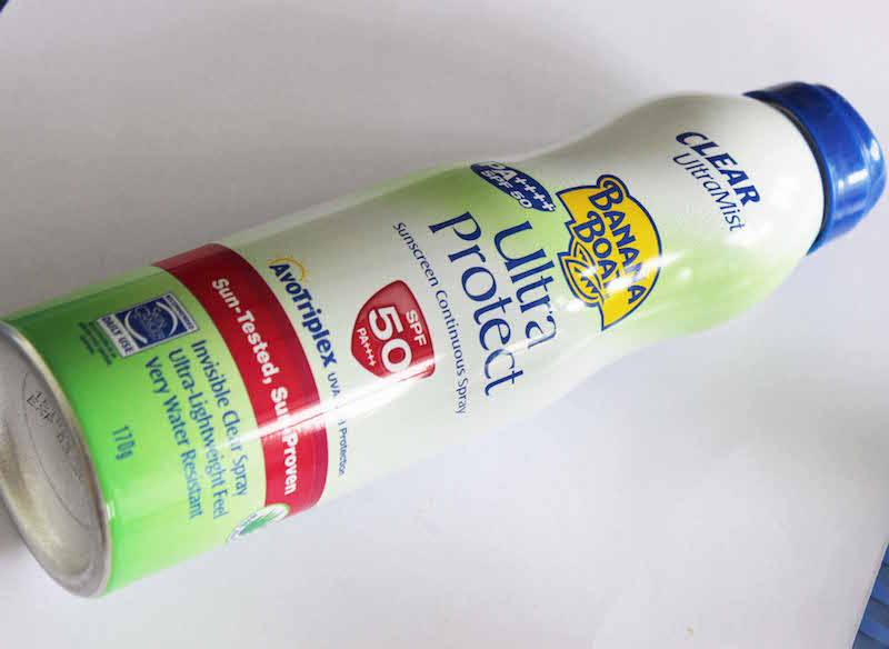 Banana Boat Ultra Protect Sunscreen Continuous Spray SPF 50 Review