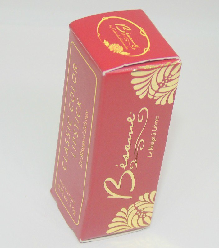 Besame Cosmetics 1952 Wild Orchid Lipstick Review Packaging