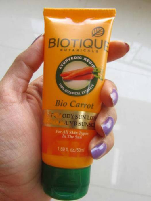 Biotique Bio Carrot Sun Lotion