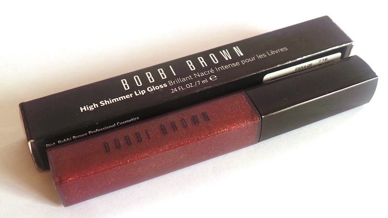Bobbi Brown High Shimmer Lip Gloss Plum Gold Review