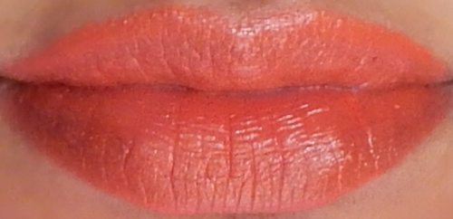 Chambor Silk Wrap Lipstick Shade 601 lip swatch