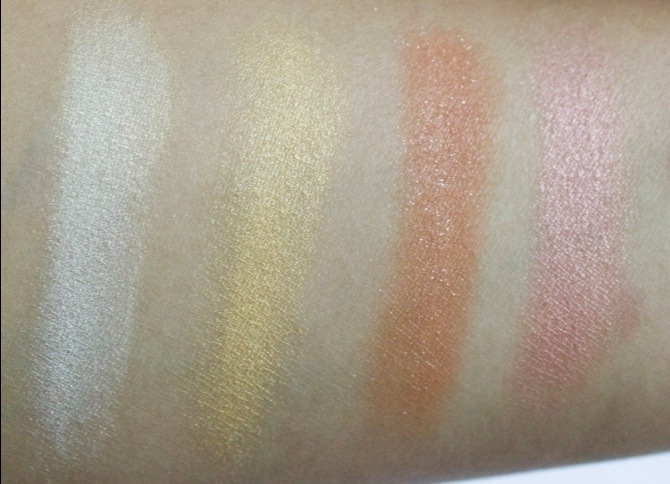 Colorbar Hook Me Up Eyeshadow Palette swatches