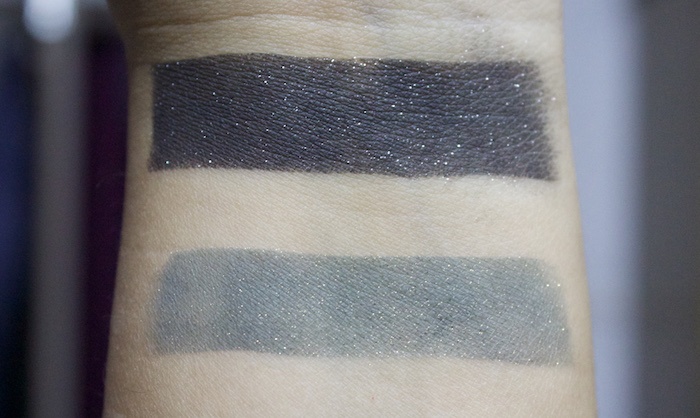 Colorbar Party All Nite Eyeshadow Palette swatches on hand