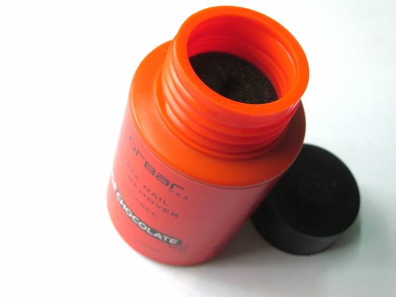 Colorbar Ultimate Nail Enamel Remover Orange Chocolate Open
