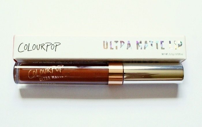 ColourPop Ultra Matte Lip Kae Review