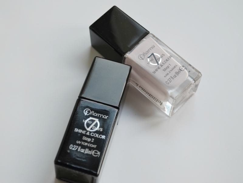Flormar Up To 7 Days Shine and Color Nail Enamel 039 Sweet Dreams Review Top Coat and Nail Color