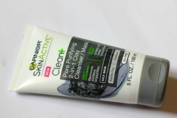 Garnier-Skin-Active-Clean-Pore-Purifying-2-in-1-Clay-Cleanser-Mask-Review