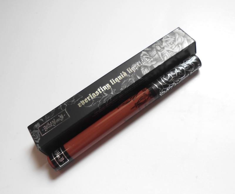 Kat Von D Everlasting Liquid Lipstick Hawkwind outer packaging