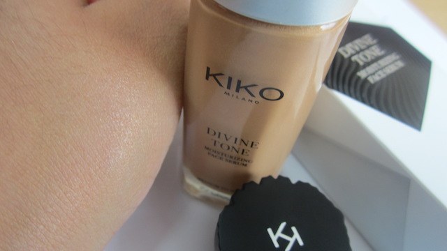 Kiko Milano Divine Tone Moisturizing Face Serum blended