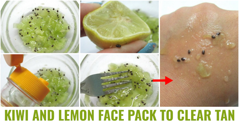 Kiwi Lemon Face Pack