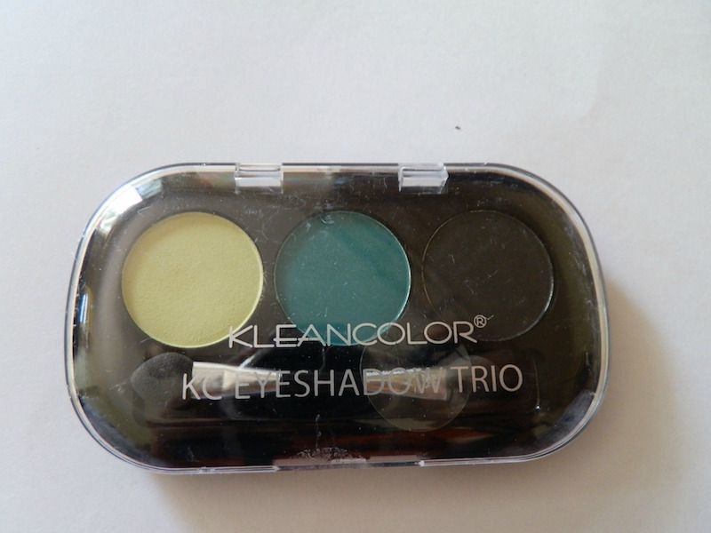Kleancolor Shamrock KC Eyeshadow Trio outer packaging