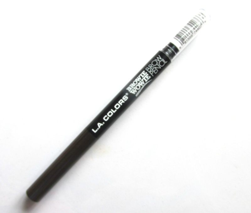 L.A. Colors Browie Wowie Brow Pencil Espresso Review Packaging