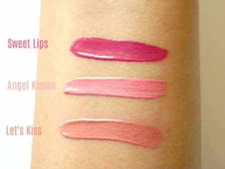 L.A. Colors Pout Matte Lip Gloss Let’s Kiss Review Hand Swatch