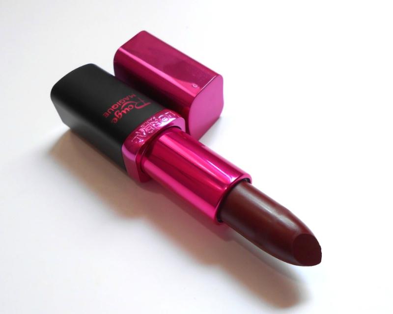 LOreal Paris Rouge Magique Lipstick 908 Purple Comtesse Review Open