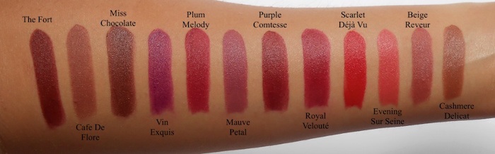Loreal Paris Rouge Magique Lipstick Plum Melody swatches on hand