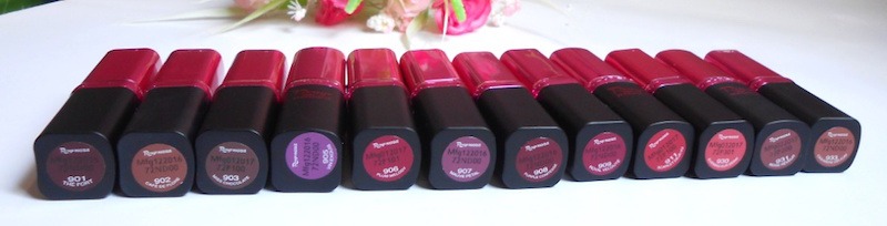 Loreal Paris Rouge Magique Lipstick Scarlet Deja Vu labels