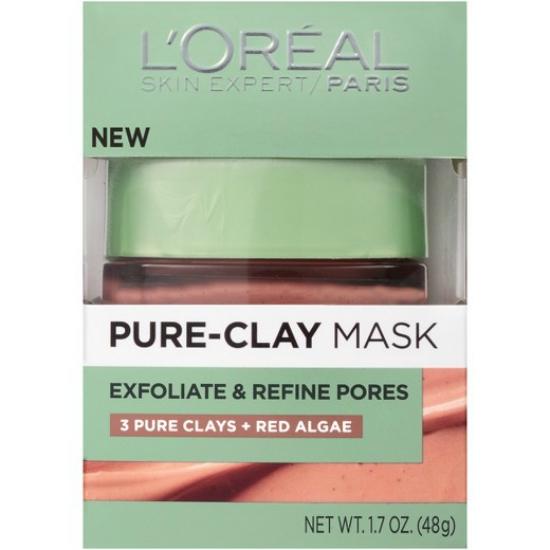L’Oreal Paris Pure Clay Mask Exfoliate & Refine Pores