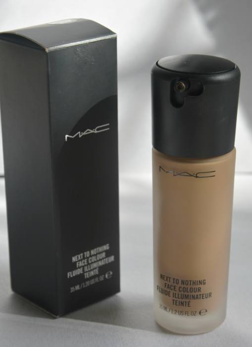 MAC Next To Nothing Face Colour Details