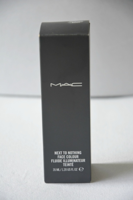 MAC Next To Nothing Face Colour Packaging