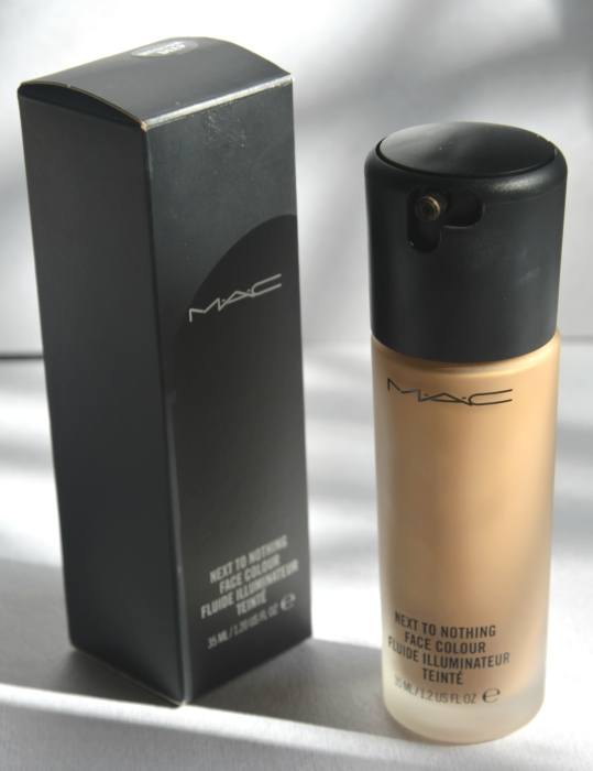 MAC Next To Nothing Face Colour Review