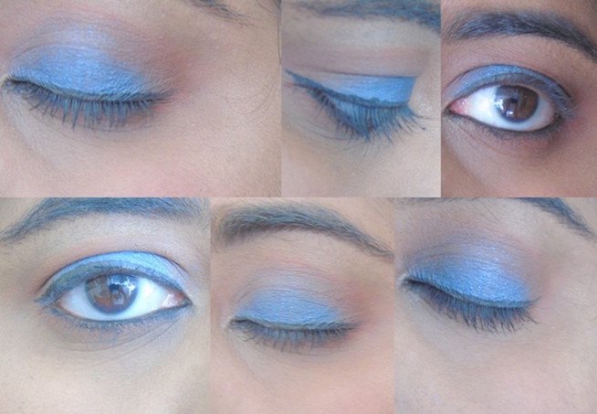 Makeup Revolution I Heart Makeup I Love Chocolate Eyeshadow Palette Salted Caramel eye swatches