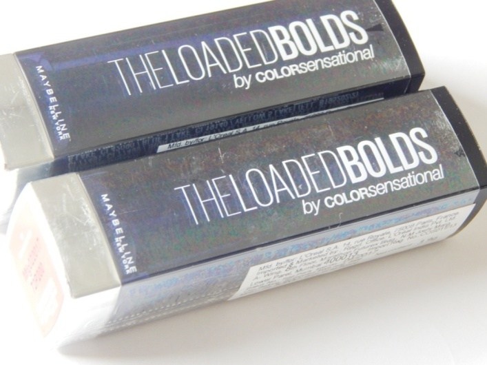 Maybelline The Loaded Bolds by Colorsensational Lipstick Smoking Red outer packaging