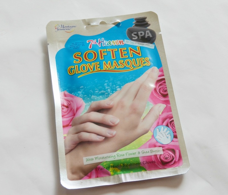 Montagne Jeunesse 7th Heaven Soften Glove Masques Review Packaging