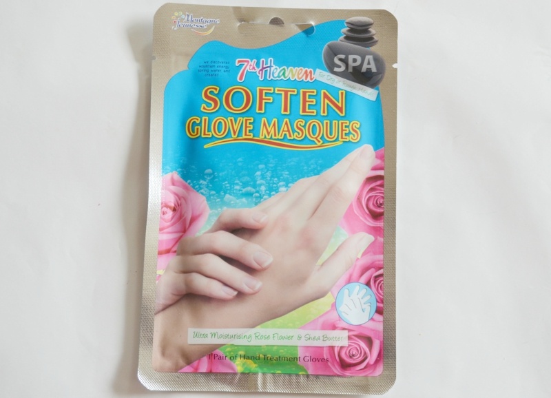Montagne Jeunesse 7th Heaven Soften Glove Masques Review Sachet