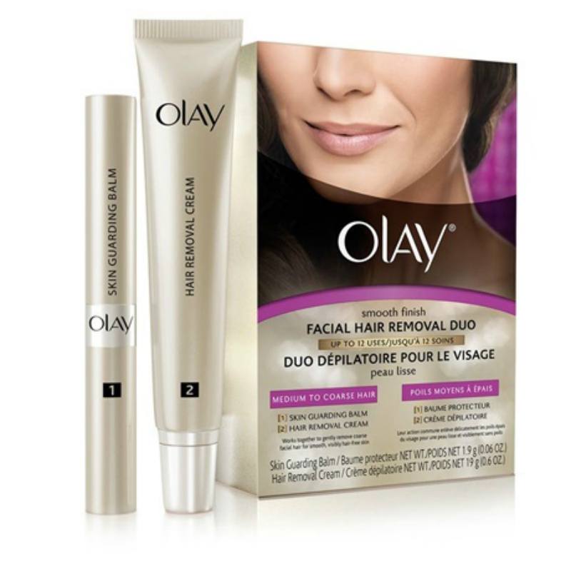 Olay Smooth Finish Facial Hair Removal Duo — Medium to Coarse Hair