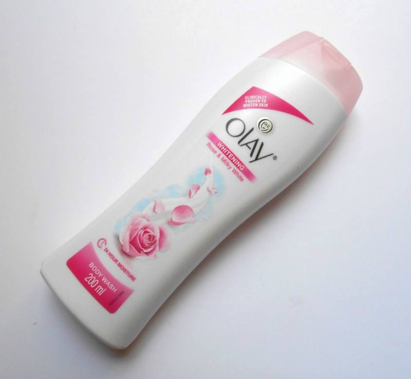 Olay Whitening Body Wash Rose and Milky White Review