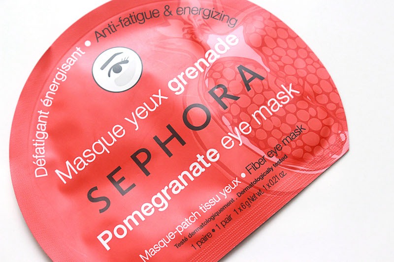 Sephora Pomegranate Eye Mask Review