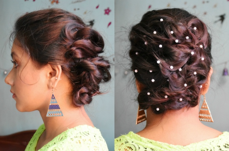 Step-by-Step Hair Tutorial - Beautiful Voluminous Bridal Hairstyle |  