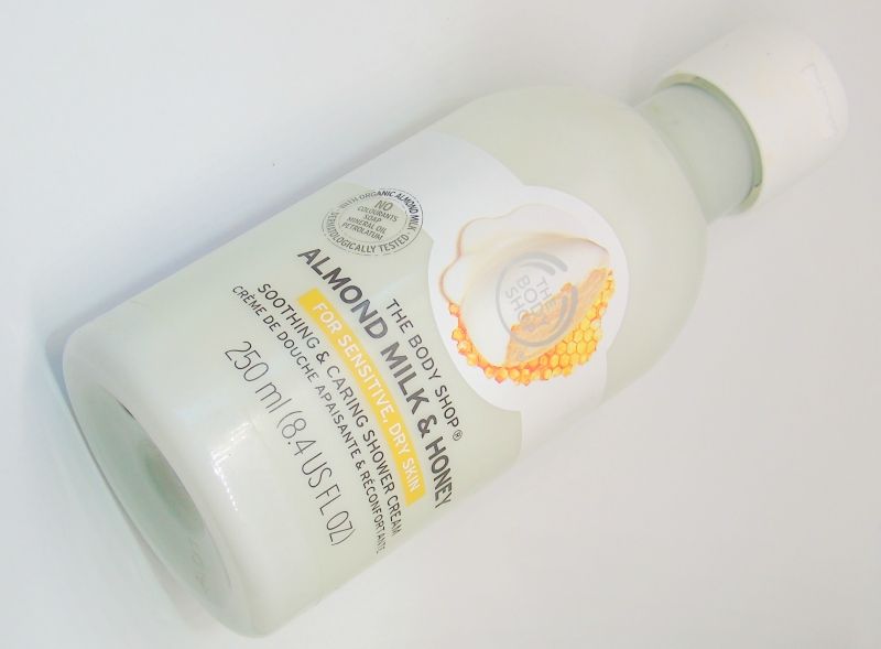 The Body Shop Almond Milk & Honey Soothing & Caring Shower Cream Review